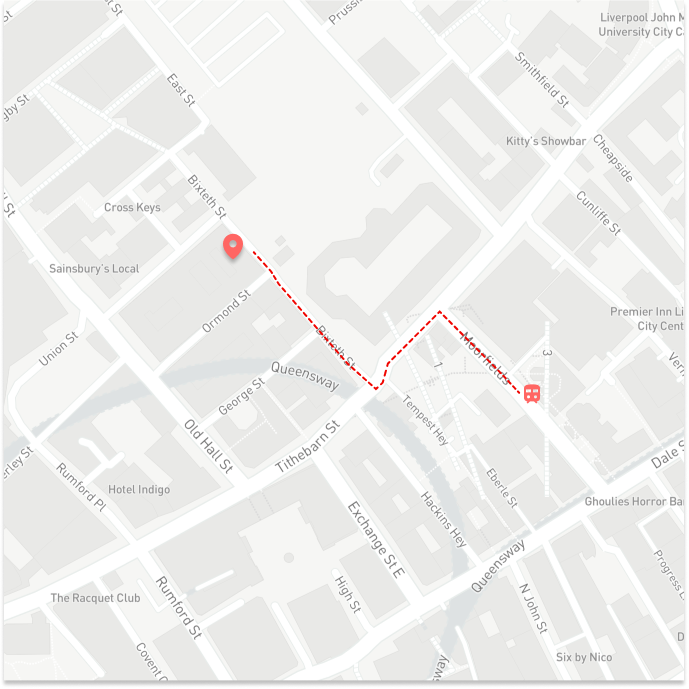 Landing Page Map